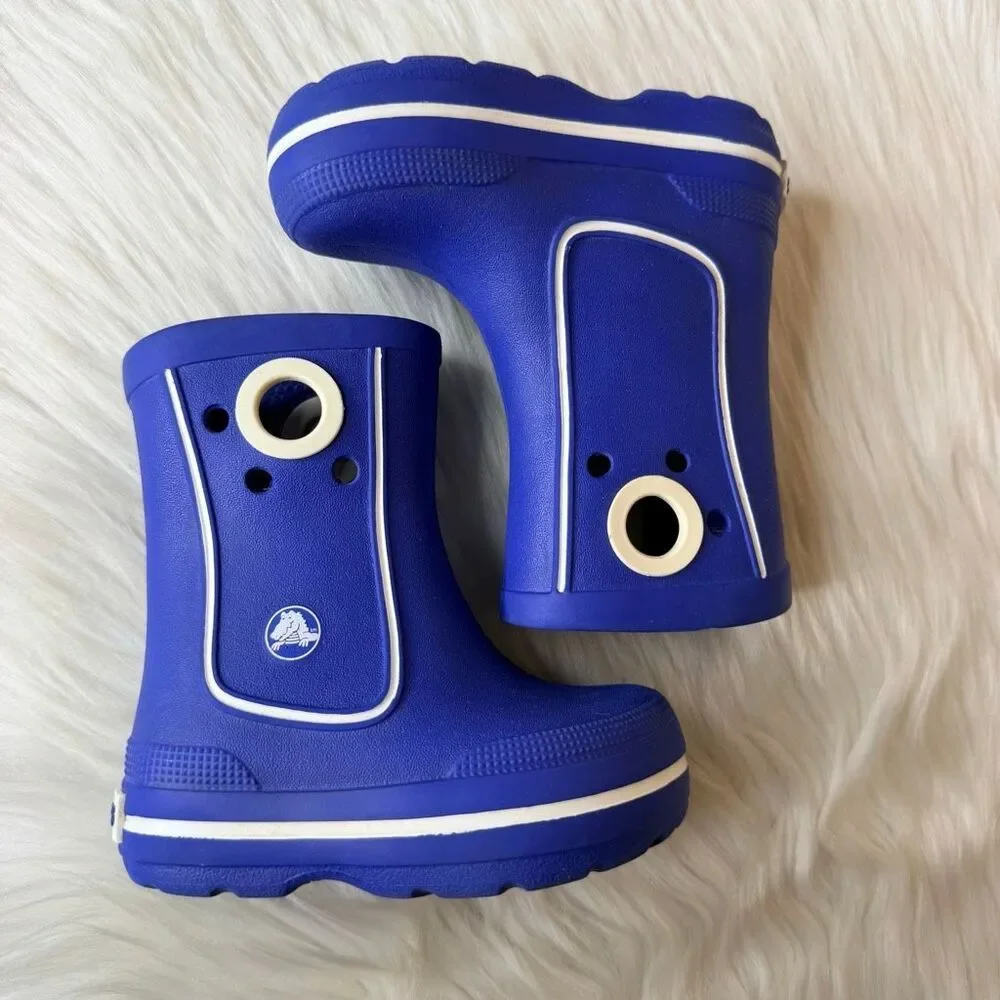 Crocs Kids' Crocband Jaunt Rain Boots Size C6/7
